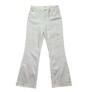 Closed Crop Flare Jeans High Rise Ecru White Kick Flare Ankle Jeans NWT Size 26